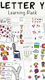 Letter Y Worksheets For Preschool + Kindergarten - Fun with Mama