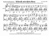 Schenk mir dein Herz Noten kaufen bei Classen-Music