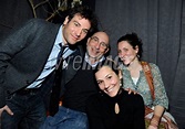 Actor Josh Radnor father Alan Radnor and sisters Melanie Silverman and ...