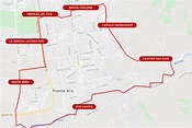 Mapa de Cuarentena en Puente Alto - Somos Puente Alto