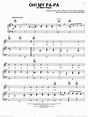 Parsons - Oh! My Pa-Pa (O Mein Papa) sheet music for voice, piano or guitar