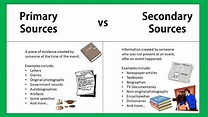 Primary-Sources-vs-Secondary-Sources — imgbb.com | Secondary source ...