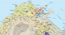 Cape Town city map in Illustrator and PDF digital vector maps