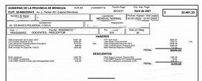 ¿Cómo se interpreta el recibo de sueldo docente? – Blog del Secretario Mike