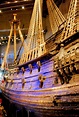 Vasa Warship in Vasa Museum..Vasa is a Swedish warship built 1626-1628 ...
