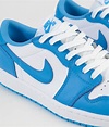 Nike SB x Air Jordan 1 Low UNC Shoes - Dark Powder Blue / Dark Powder ...