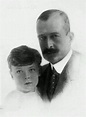 Grand Duke Kiril Vladimirovich Romanov of Russia with his only son ...