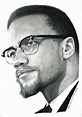 Malcolm X graphite pencil drawing : r/Socialistart