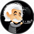 noviembre 14, 2017, Albert Einstein Vector Cartoon Illustration 2023