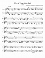 Viva la Vida violin duet Sheet music for Violin | Download free in PDF ...