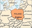 Krakow Poland Map Europe – Topographic Map of Usa with States