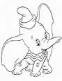Dumbo Coloring Pages Free - Coloring Home