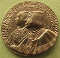 Hans daucher, ferdinando I e anna di boemia, 1523 Flagellation, Marble ...