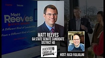 How will State Senate Candidate Matt Reeves Help Peachtree Corners ...