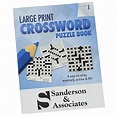 4imprint.com: Large Print Crossword Puzzle Book - Volume 1 131793-CW-1