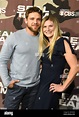 Hollywood, California, USA 25th February 2020 Actor Max Thieriot and wife Lexi Murphy attend CBS ...