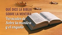 Total 32+ imagen reflexiones cristianas sobre la mentira - Albercada.mx