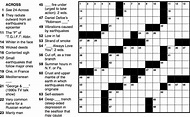 Printable Russian Crosswords - Printable Crossword Puzzles