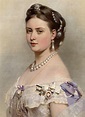 Royal Princess Victoria, Crown Princess of Prussia. Fragment, 1867, 65× ...