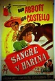 "CORRIDA MESSICANA" MOVIE POSTER - "MEXICAN HAYRIDE" MOVIE POSTER