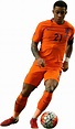 Memphis Depay Holland football render - FootyRenders
