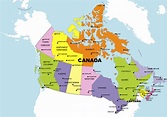 Map Canada