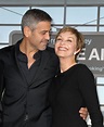 George Clooney and Nina Bruce Warren | Hot Celebrities and Their Moms ...