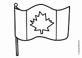 Set Canada Flag Coloring Page - Wordpresstemalarr