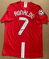 2008 Manchester United 7 Cristiano Ronaldo UCL Final Jersey | Etsy