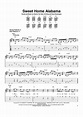 Buy "Sweet Home Alabama" Sheet Music by Lynyrd Skynyrd; Alabama for ...