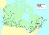 The National Highway System of Canada (pic). : r/canada