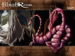 Tibia, PC gaming, RPG, dragon, creature, digital art | 1600x1200 ...