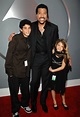 Lionel Richie was joined by his kids, Miles and Sofia. | Best Pictures ...