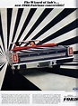 Ford Fairlane (1966) | Car advertising, Car ads, Fairlane