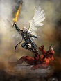 The Archangel Michael | Archangel michael, Archangels, Michael art