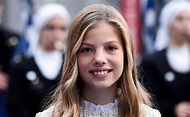 Ella es la infanta Sofía de España, 14 años, alegre, soñadora y divertida