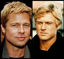 Robert Redford vs Brad Pitt | Handsome guys | Pinterest