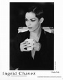 Ingrid Chavez Vintage Concert Photo Promo Print, 1991 at Wolfgang's