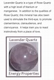 Lavender Rose Quartz meaning | Crystal healing stones, Rose quartz ...