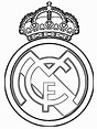 Dibujos de Imagen de Escudo del Real Madrid C.F. para Colorear para ...