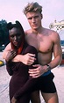 Grace Jones and her bodyguard, turned boyfriend, Dolph Lundgren, 1980's ...