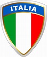 Sticker Italy crest dimension 45 x 35 mm Stickers Nationalities ...