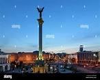 Kiev, Kiev: Maidan Nezalezhnosti (Plaza de la Independencia), Petro ...