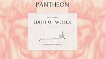 Edith of Wessex Biography - Queen of England from 1045 to 1066 | Pantheon