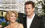 Liam Neeson, el viudo que homenajea a su esposa en cada película desde ...