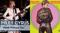 Miley Cyrus - Week Without You Live and Studio Version (USE HEADPHONES ...