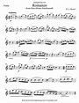 Mozart - Romanze from Eine kleine Nachtmusik | Violin sheet music, Free ...