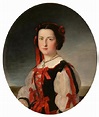 1847 Infanta Luísa Fernanda de Borbón by Federico Madrazo y Kunz (Museo ...