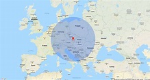 Vienna On A World Map - World Time Zone Map