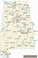 Alabama (Estados Unidos): Mapa E Información - Proyecto Viajero